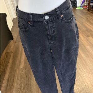 Old Navy Women's Dark Gray OG Straight Leg Jeans